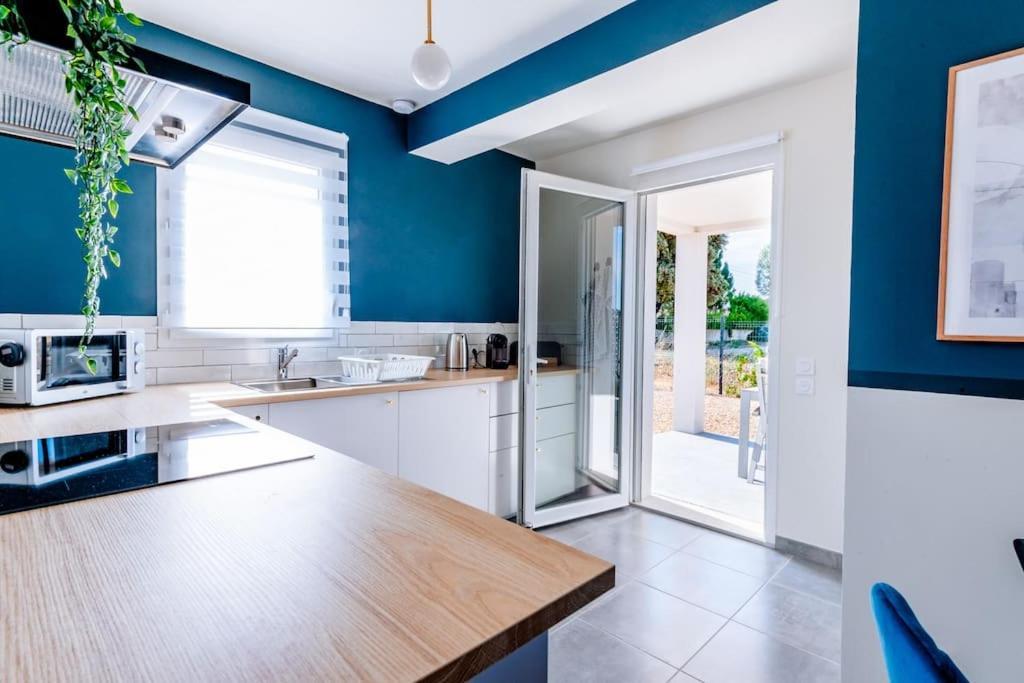 ☆ Blue Provencal Appartement ☆ Morieres-les-Avignon エクステリア 写真